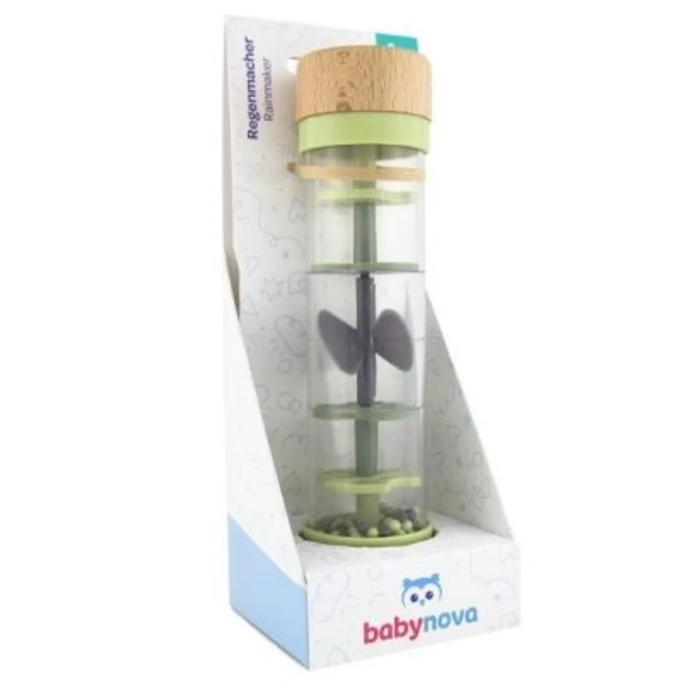Baby-Nova, ropotuljica - zvoki dežja (1 ropotuljica)